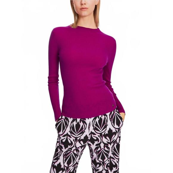 NEW MARC CAIN soft jumper with cashmere in alpine rose - Picture 1 of 2